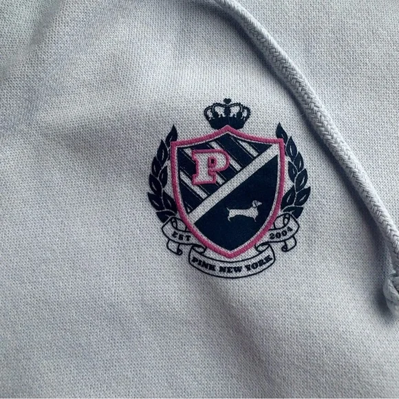 PINK Victoria's Secret Sky Blue Hoodie - Picture 2 of 5